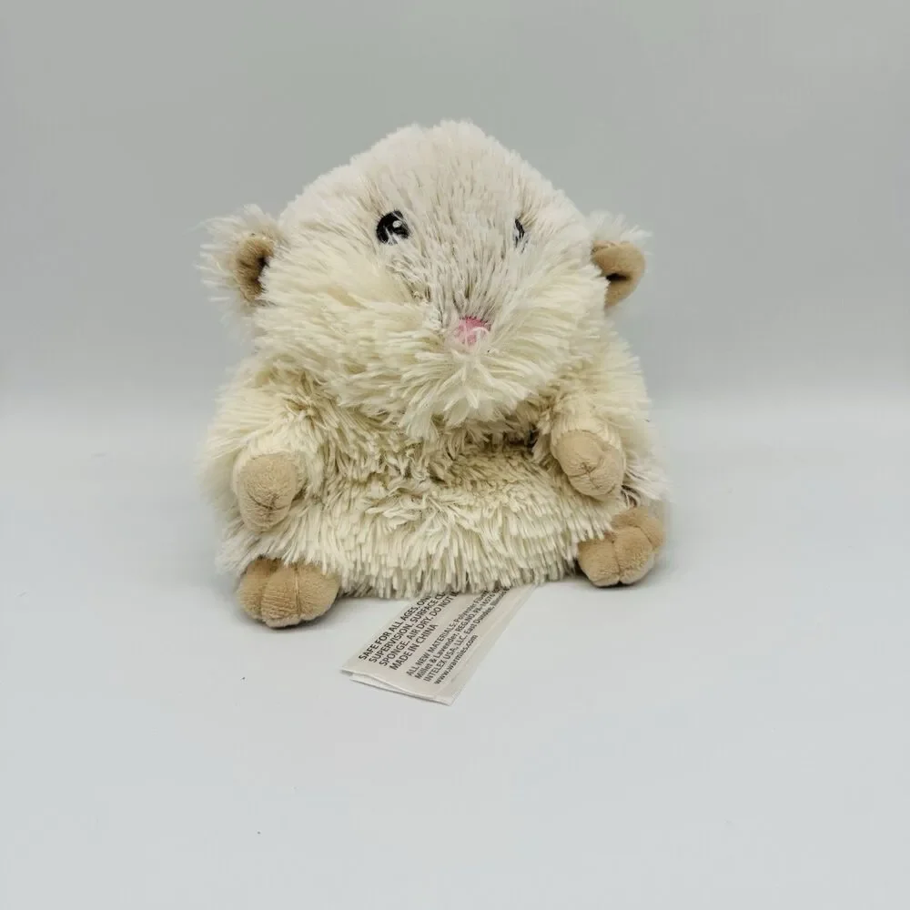 Warmies Hamster Plush Stuffed Animal Heatable Microwavable Scented Toy 6.5